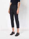 tailored cropped skinny trousers