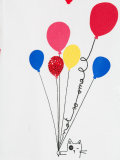 balloon print T-shirt