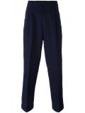 tailored regular length trousers