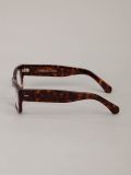 Thick framed glasses