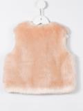 faux fur gilet