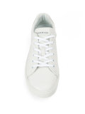 varnished detail sneakers