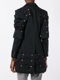 press stud detail coat 