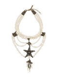 starfish pendant layered necklace