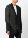 contrast blazer