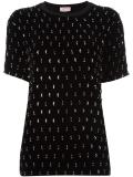embellished detail T-shirt