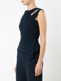criss-cross strap top