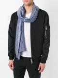 Greek Key lined scarf