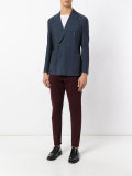 double-breasted blazer