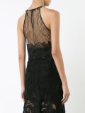 halterneck lace top