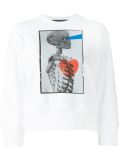 cropped sweatshirt