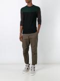 colour block jumper