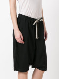 embroidered low crotch shorts