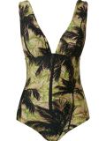 'coqueiral' open back swimsuit