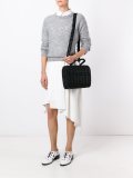 lurex woven tote