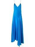 asymmetric slip dress