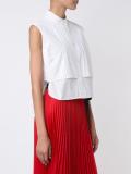 'Sleeveless Bib Front' shirt