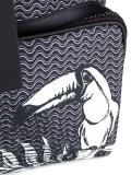 tucan print backpack