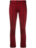 vertical stripe trousers