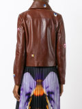 embroidered cropped jacket