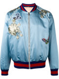 embroidered bomber jacket