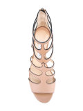 cut-out gladiator sandals