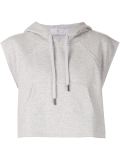 'Yo Crop'兜帽上衣