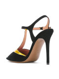 contrast sandals 