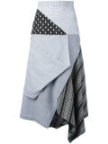 draped skirt 