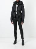 belted padded jacket