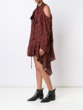 'Haifa Open Shoulder Floral'连衣裙
