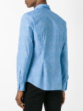 speckle print shirt