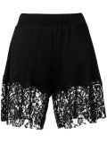 lace trim shorts