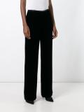 straight leg trousers