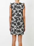 floral print fitted dress