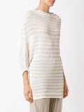 asymmetric knit blouse
