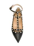 'Rockstud'平底鞋