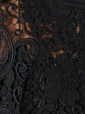 lace panel blouse