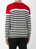 'cat wink' striped jumper