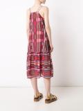 triangle bust midi dress