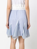 paperbag waist striped skirt 