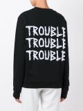 'Trouble' sweatshirt