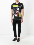 cocktail print T-shirt
