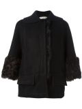 shearling boxy jacket 