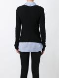 lace-up sleeve jumper