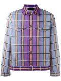 degradé plaid jacket
