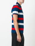 striped polo shirt