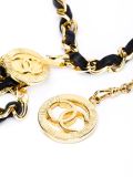 multi-strand CC logo belt