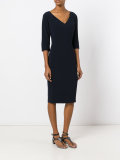 fitted midi dress