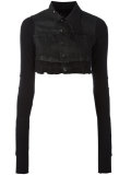 cropped denim jacket